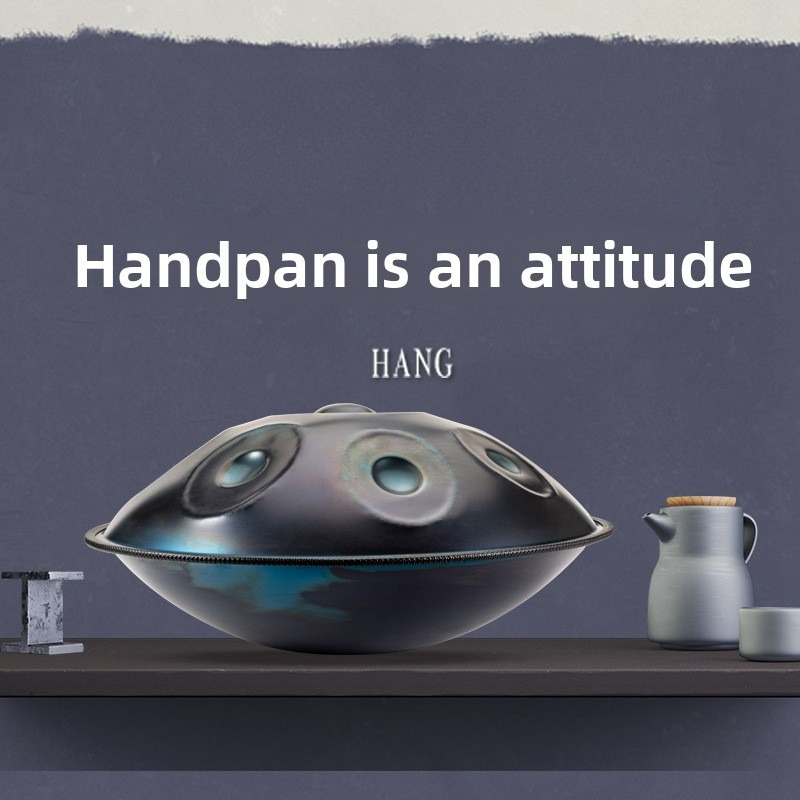 Musical Instrument Handpan - Bluestone Mini Version Small Hand Disc