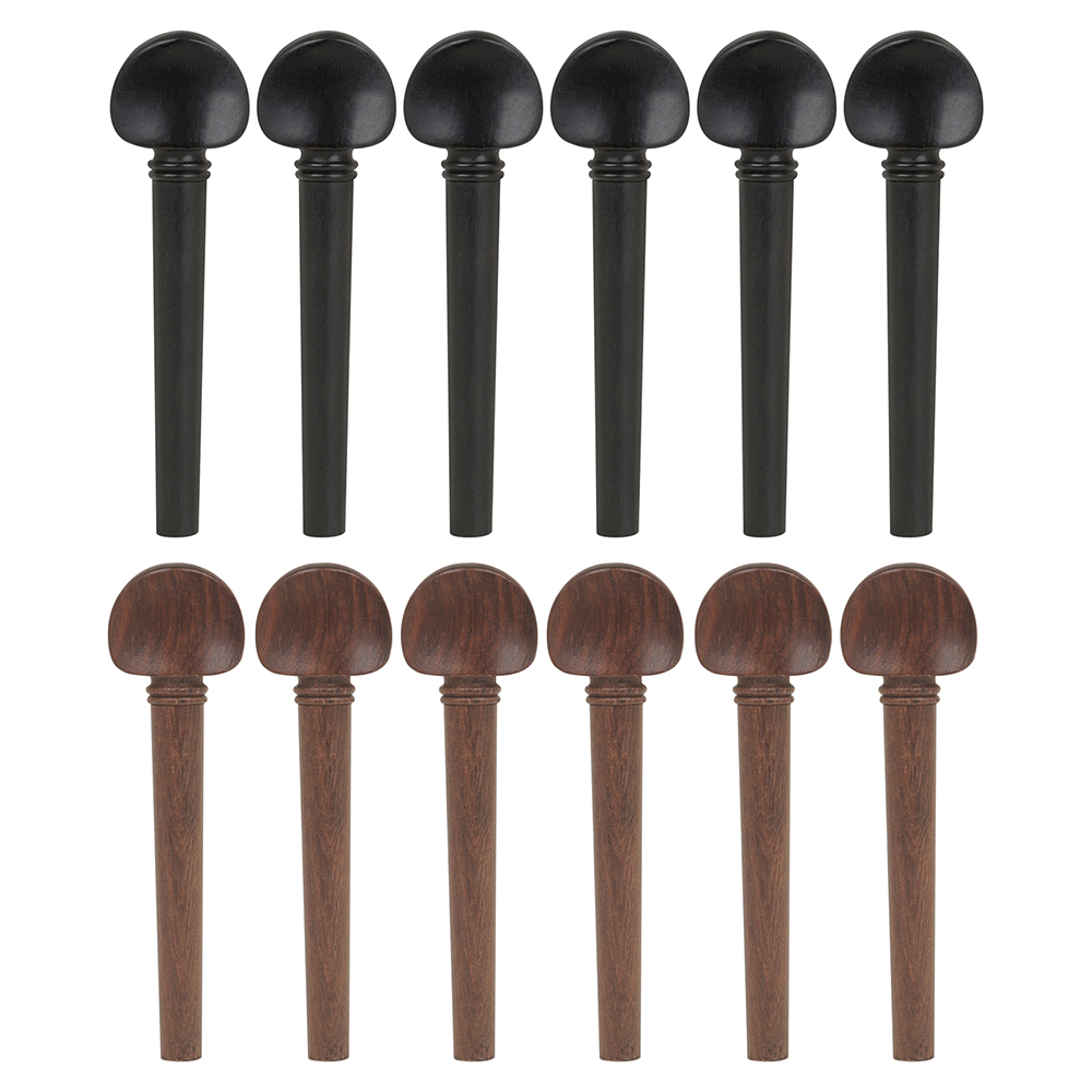 Musical Instrument Oud - 12 Pcs/Set Oud String Pegs Mahogany
