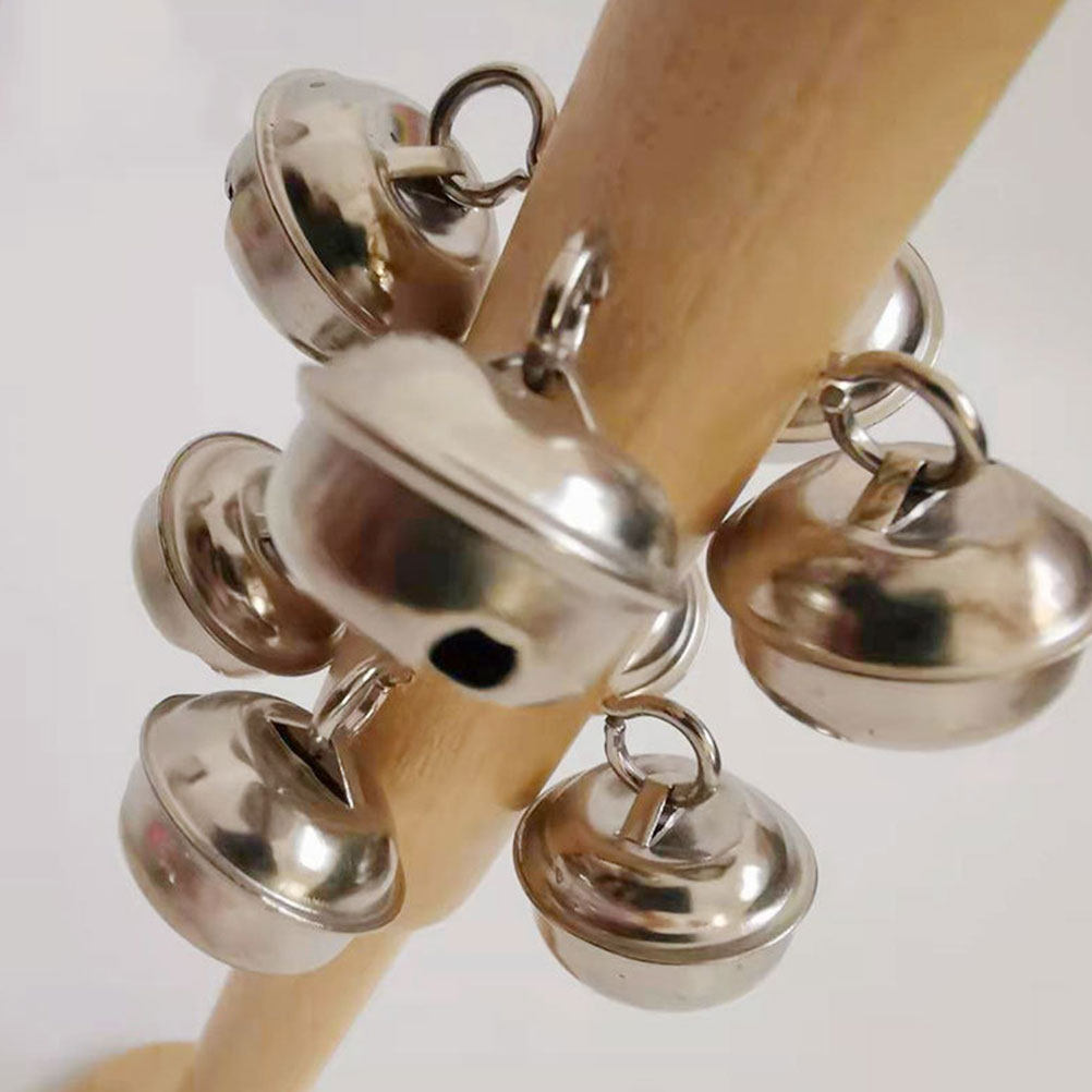2Pcs Wooden Stick Bells Educat - Musical Instrument For Toddlers ulasan dan harga