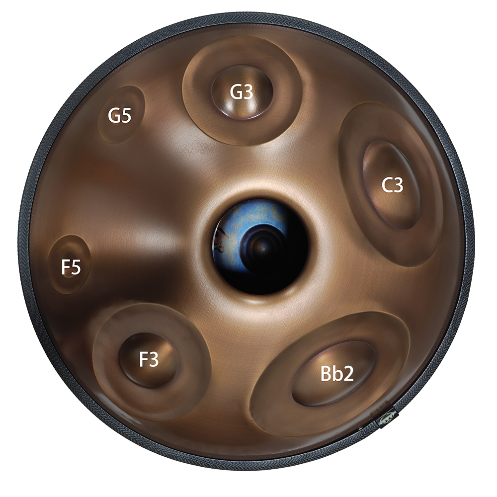 18 Notes Handpan Drum，in D Min - Musical Instrument Handpan ulasan dan harga