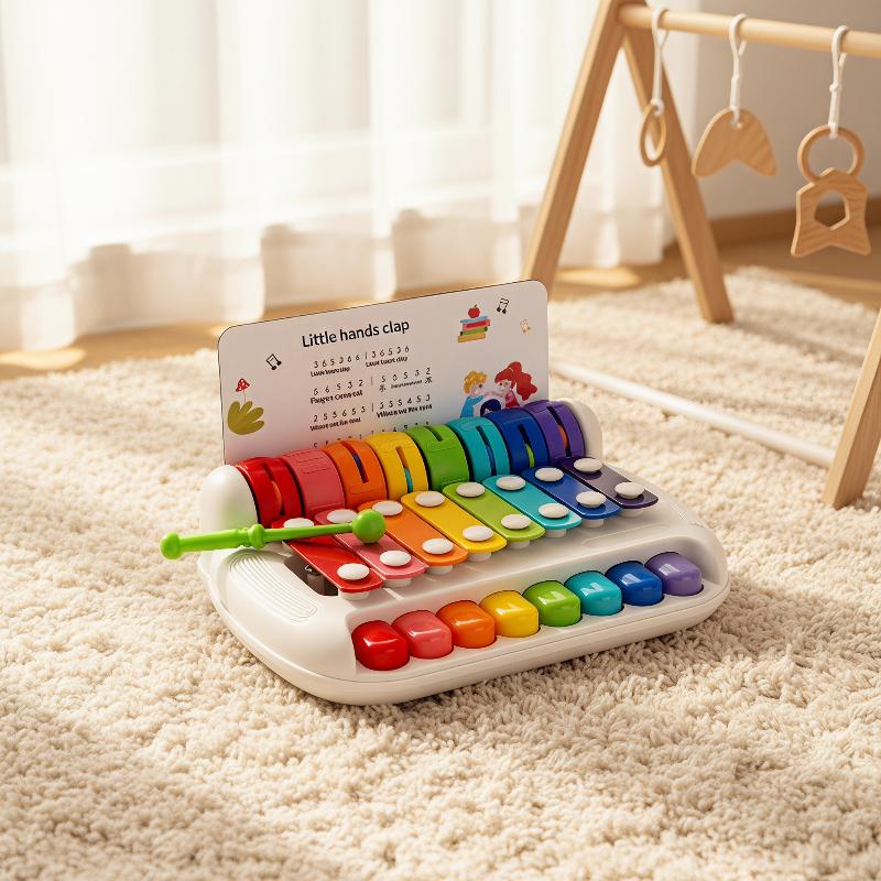Toddler Piano Toy 3 in 1 Eight - Musical Instrument For Toddlers ulasan dan harga