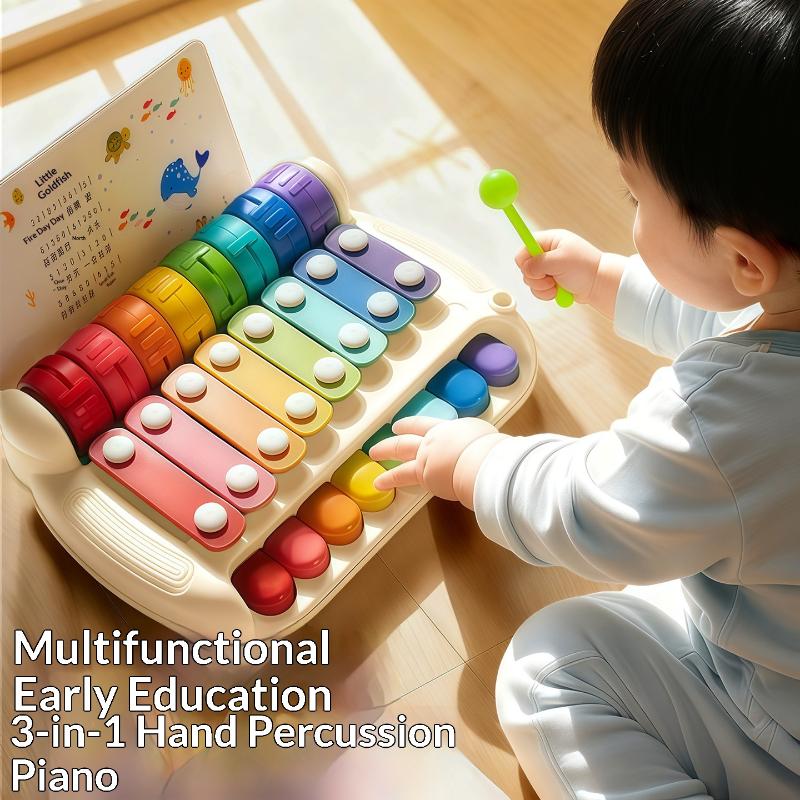Toddler Piano Toy 3 in 1 Eight - Musical Instrument For Toddlers ulasan dan harga
