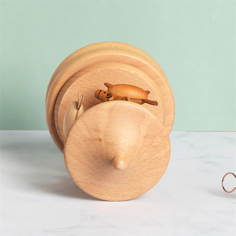 Wooden Carousel Music Box Orna - Musical Instrument Handpan ulasan dan harga