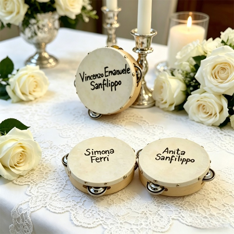 3/5PCS ﻿ Wedding Tambourine Dr - Musical Instrument And Names ulasan dan harga