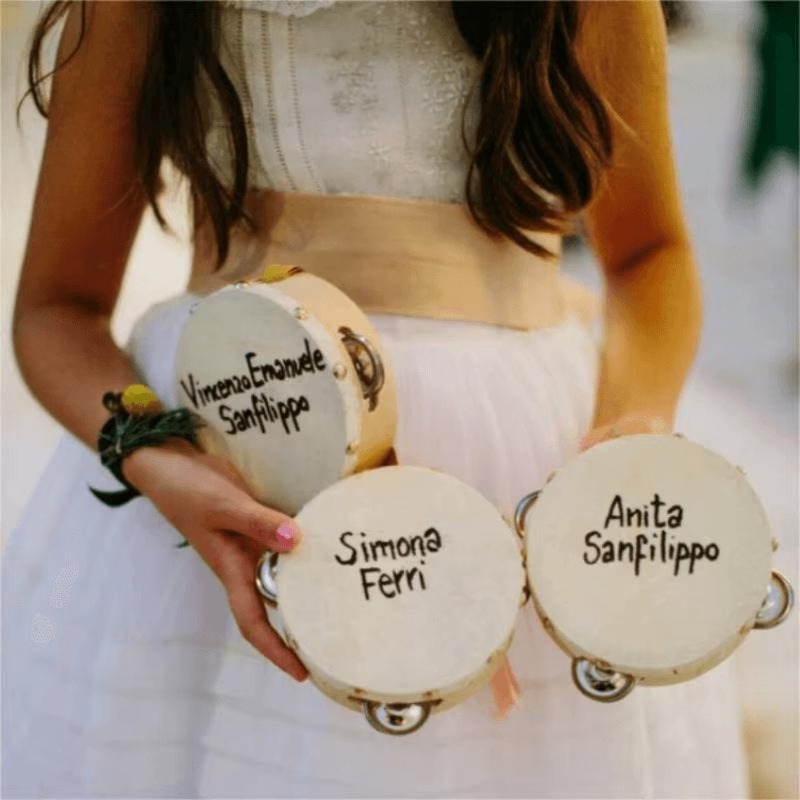 3/5PCS ﻿ Wedding Tambourine Dr - Musical Instrument And Names ulasan dan harga