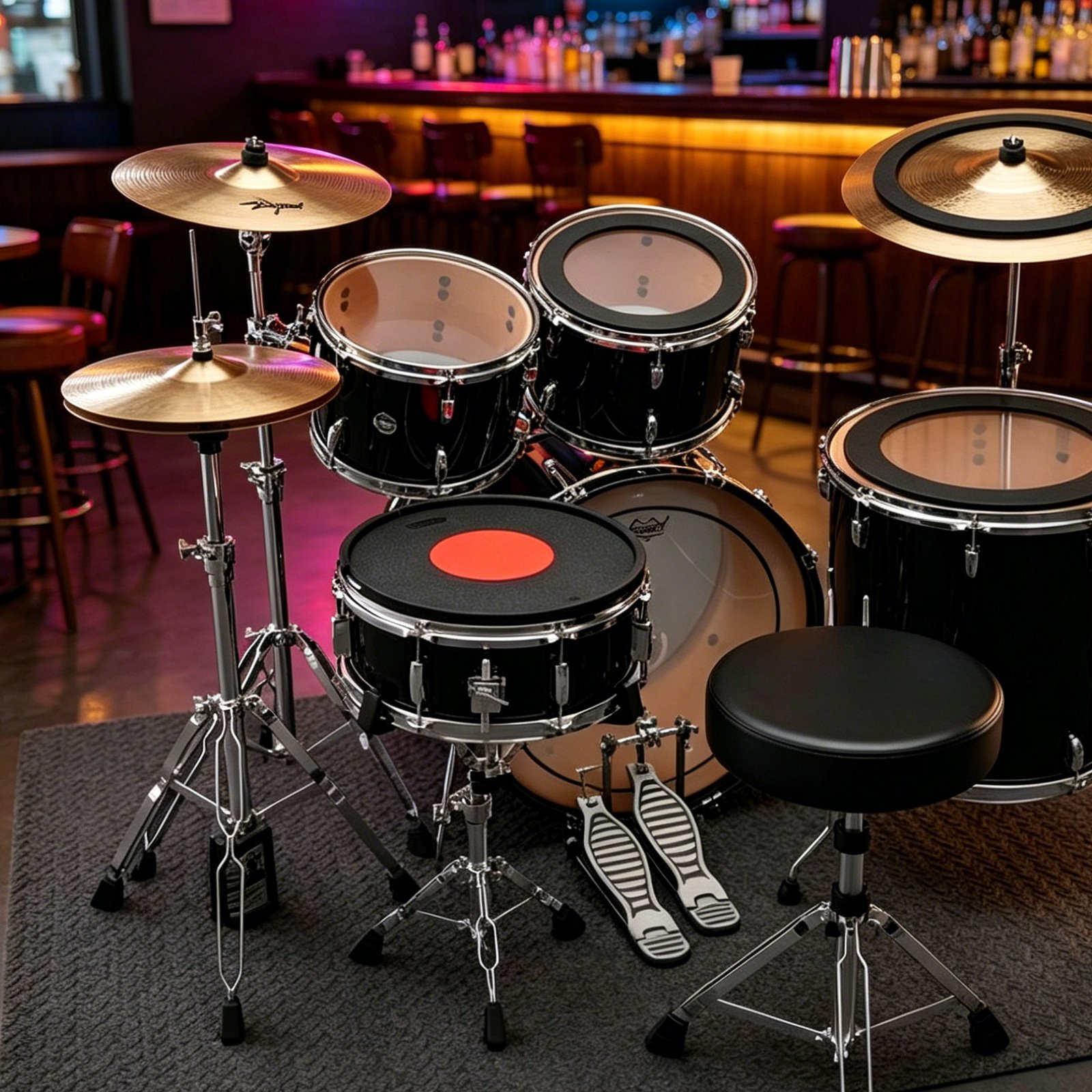 Rubber Drum and Cymbal Mutes N - Musical Instrument Drum ulasan dan harga