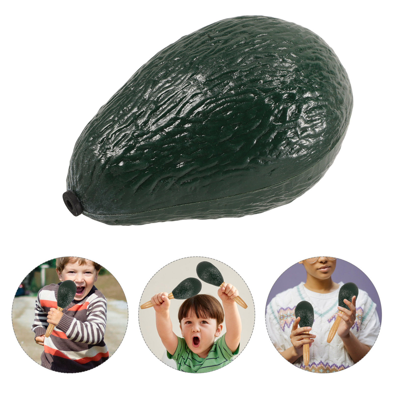Fruit Shaker Maracas Avocado T - Musical Instrument For Toddlers ulasan dan harga