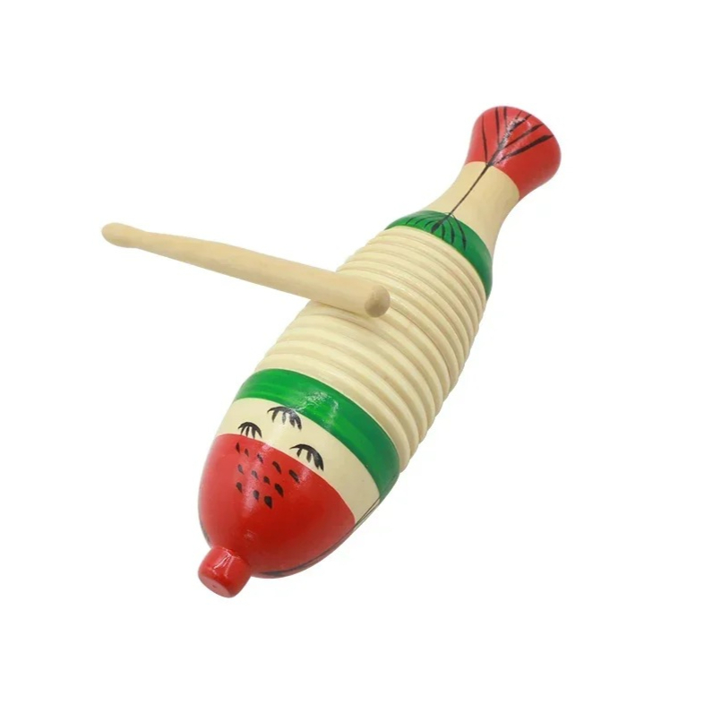 Wooden Fish Musical Orff Percu - Musical Instrument For Toddlers ulasan dan harga