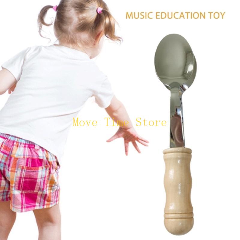 92ME Handle Music Spoon Instru - Musical Instrument Clapper ulasan dan harga