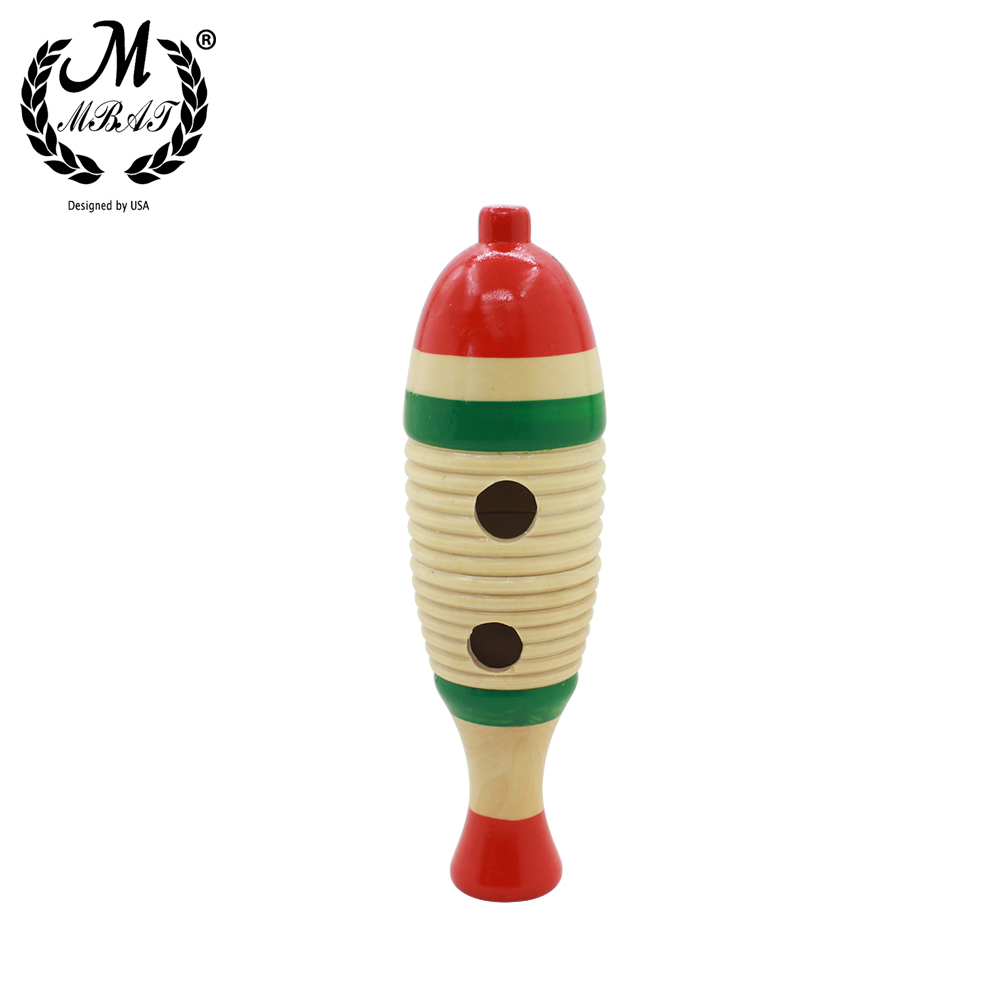 M MBAT Wooden Fish Toy Game Pe - Musical Instrument For Toddlers ulasan dan harga
