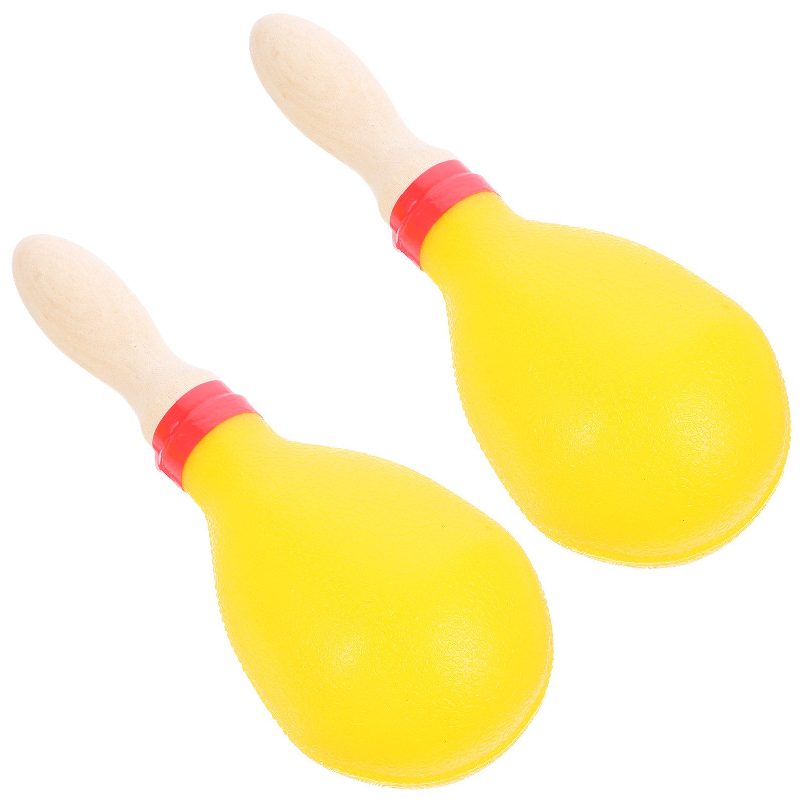 1Pair Wooden Maracas Shaker Ki - Musical Instrument For Toddlers ulasan dan harga
