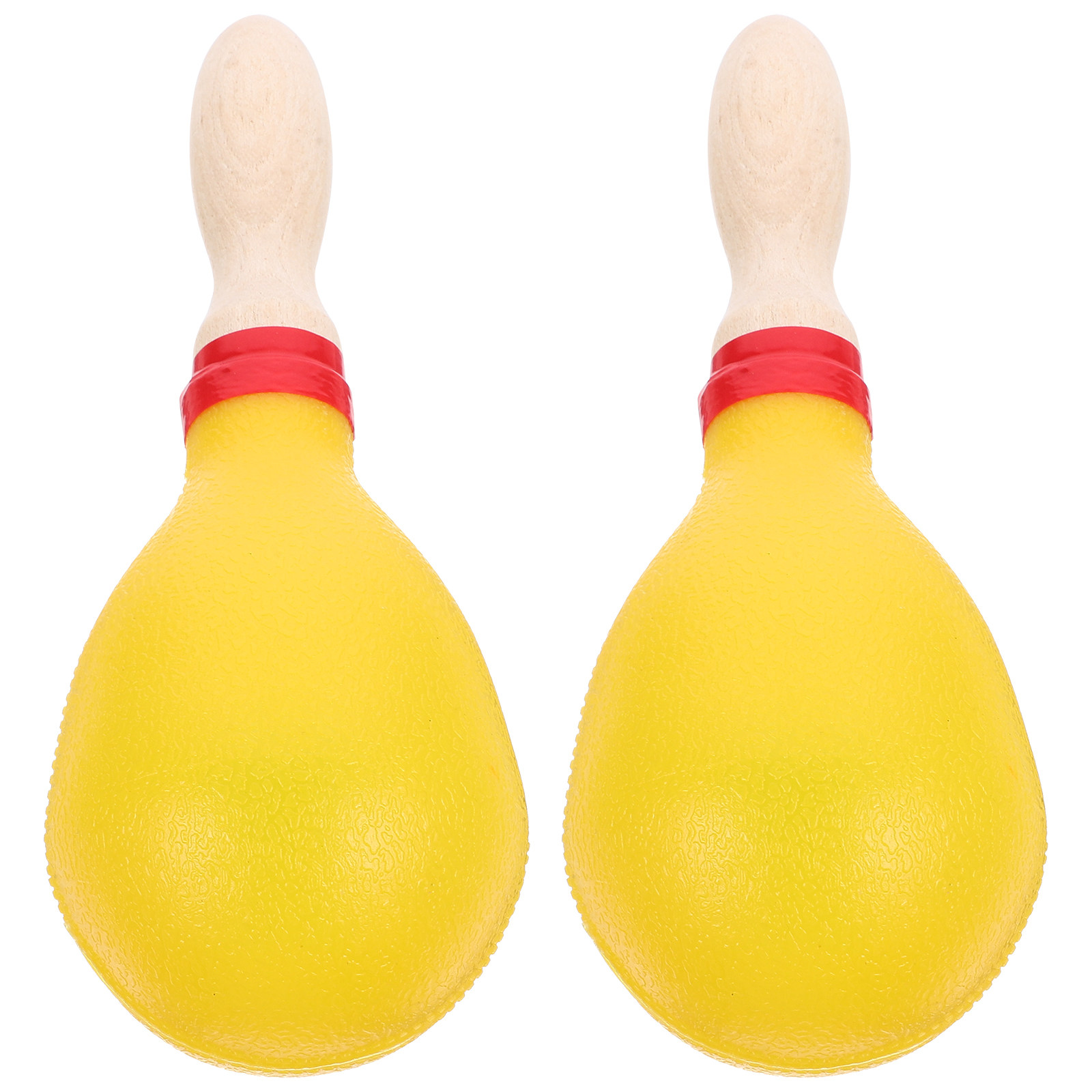 1Pair Wooden Maracas Shaker Ki - Musical Instrument For Toddlers ulasan dan harga