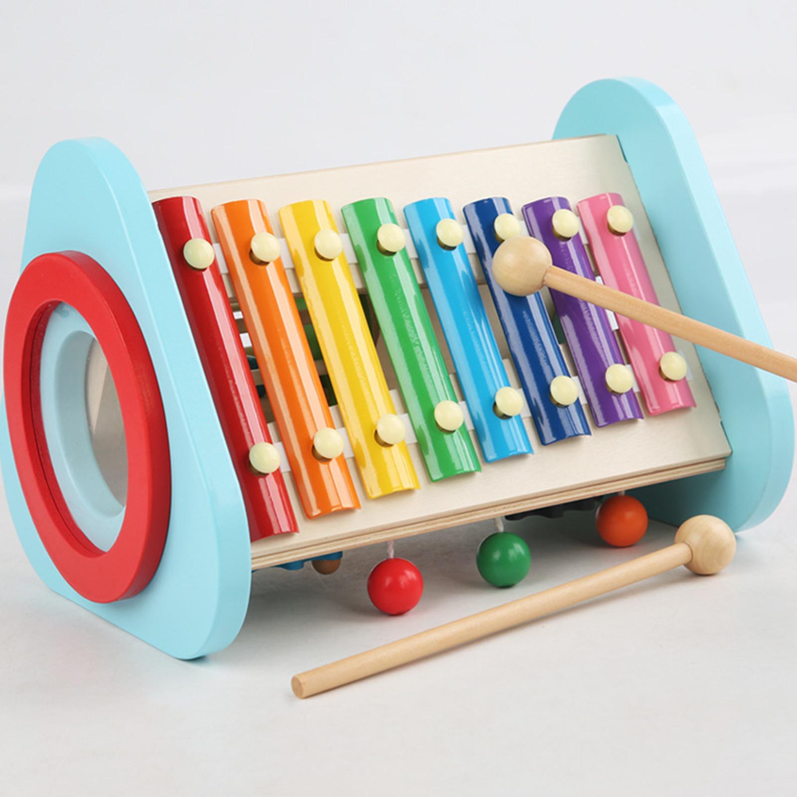 Wooden Music Toy Wood Learning - Musical Instrument For Toddlers ulasan dan harga