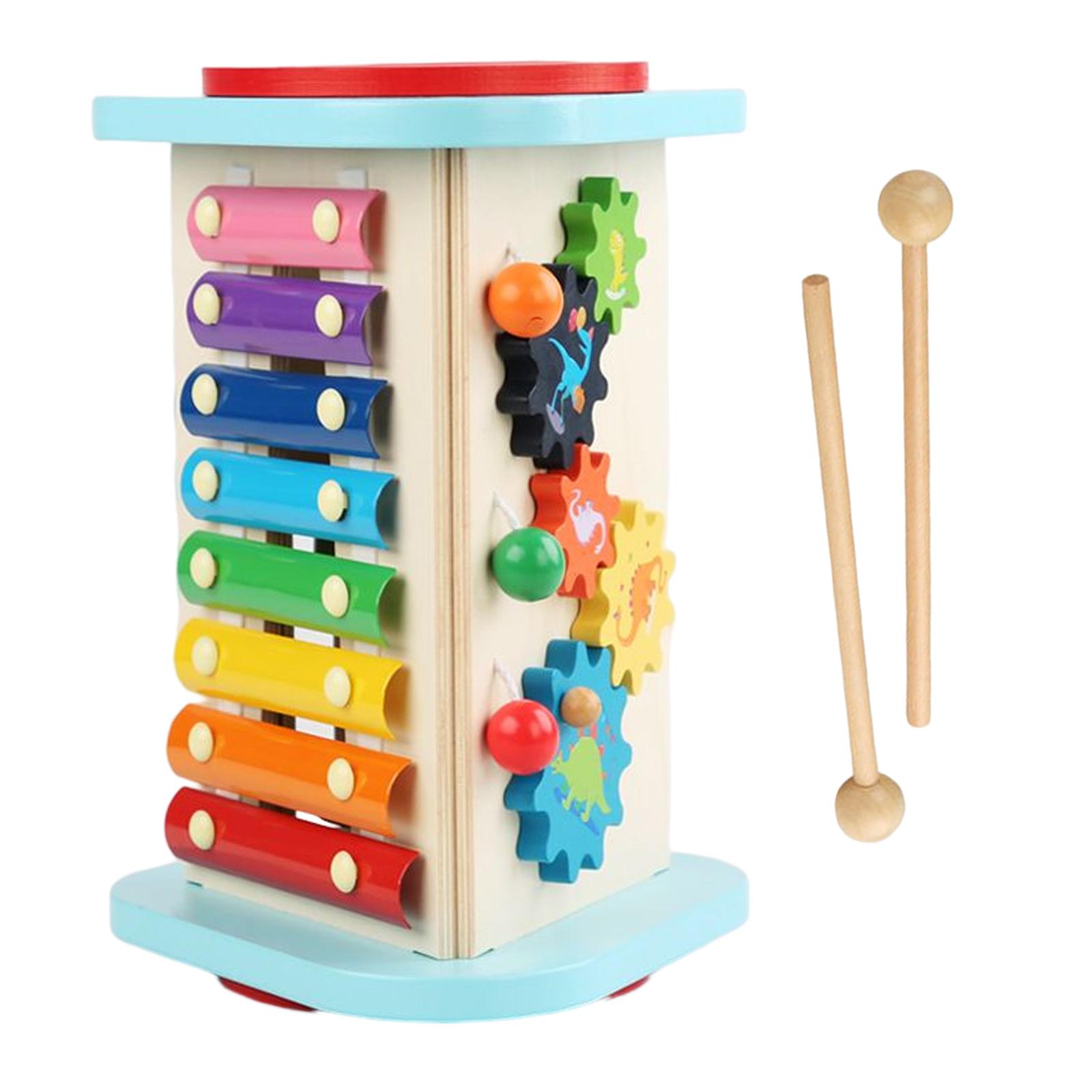Wooden Music Toy Wood Learning - Musical Instrument For Toddlers ulasan dan harga