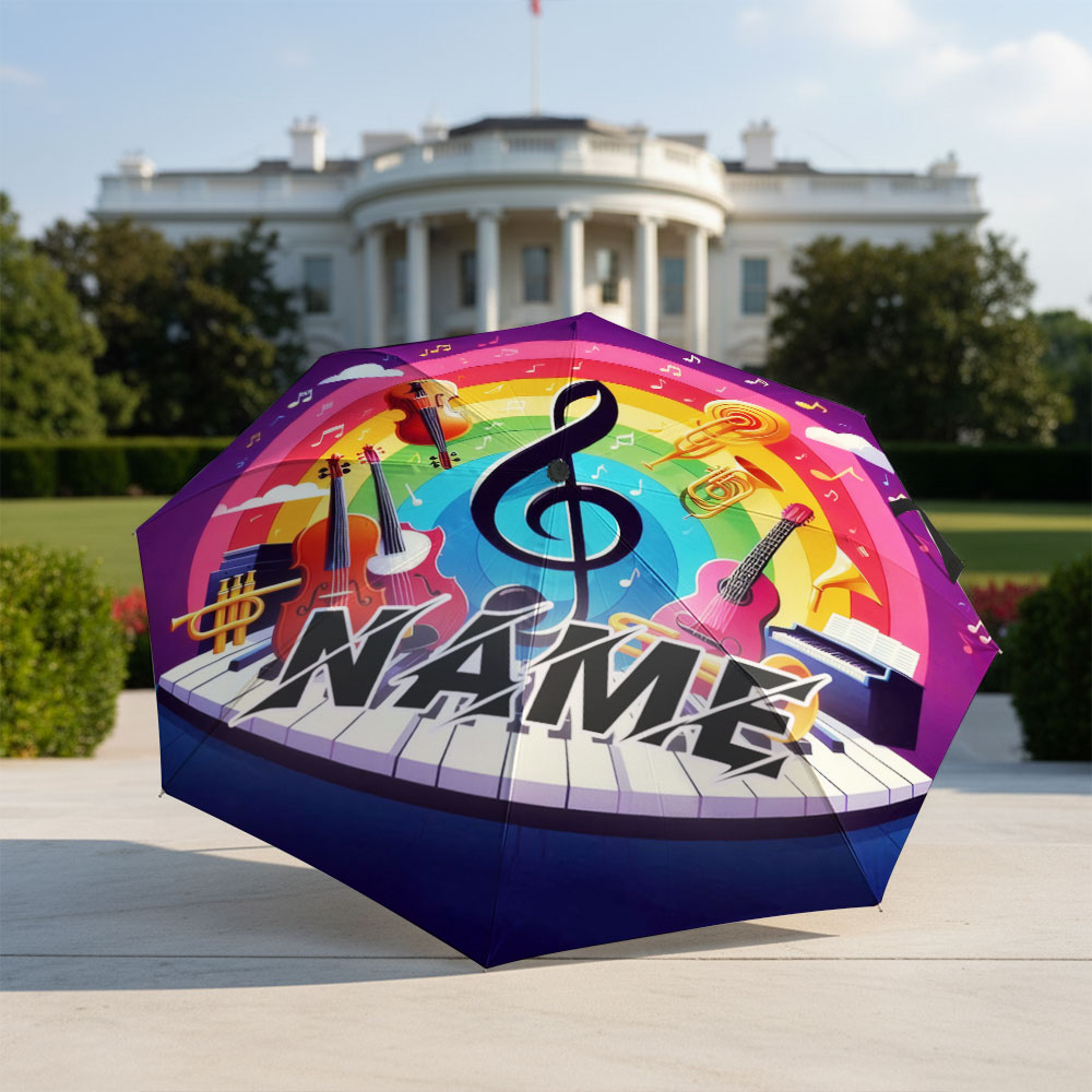 Custom Name umbrella, Music Th - Musical Instrument And Names ulasan dan harga