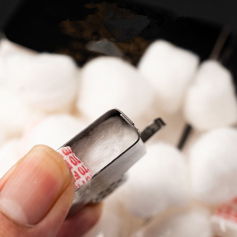 50pcs Oil Absorbent Cotton Bal - Musical Instrument Zither ulasan dan harga