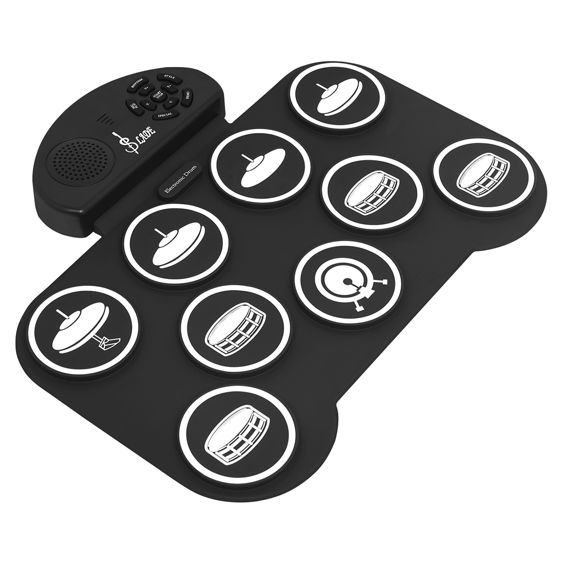 Foldable 9 Pads Roll‑Up Electr - Musical Instrument Drum ulasan dan harga