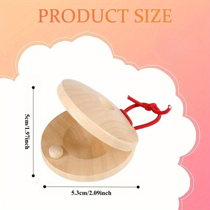 30pcs Musical Wheel Instrument - Musical Instrument Clapper ulasan dan harga