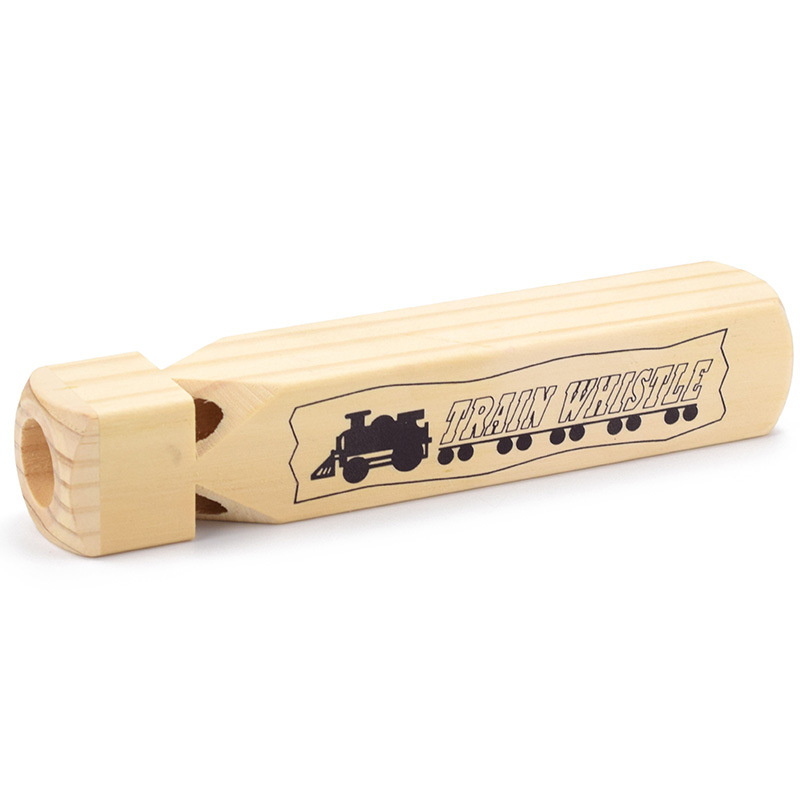Kids Wooden Train Whistle Musi - Musical Instrument For Toddlers ulasan dan harga