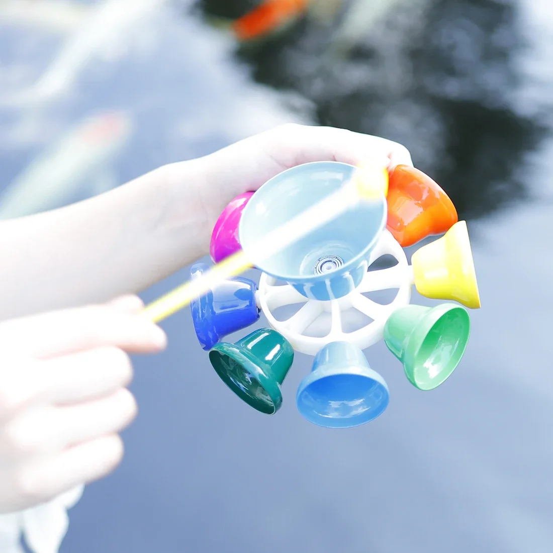 Orff 8-Note Hand Bell Rotating - Musical Instrument For Babies ulasan dan harga